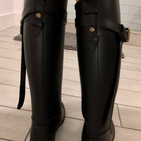 Burberry Roscot Riding Rain Boots - Picture 3 of 6
